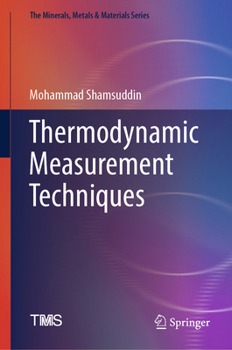 Hardcover Thermodynamic Measurement Techniques Book