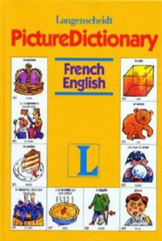 Hardcover Langenscheidt Picture Dictionary French/English Book