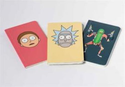 Paperback Rick and Morty: Pocket Notebook Collection (Set of 3) Book
