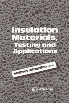 Hardcover Insulation Materials, Testing, and Applications Book