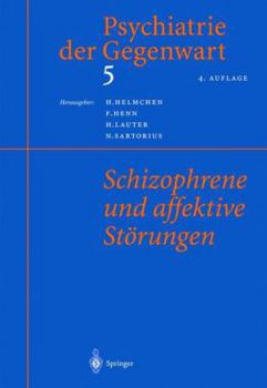 Paperback Psychiatrie Der Gegenwart 5: Schizophrene Und Affektive Störungen [German] Book