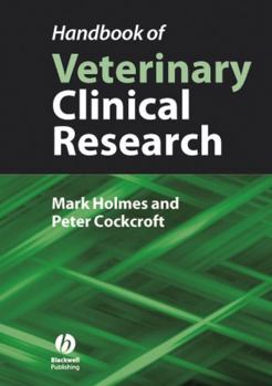 Paperback Handbook of Veterinary Clinical Research Book