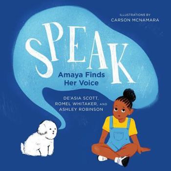 Paperback Speak: Amaya Finds Her Voice Book