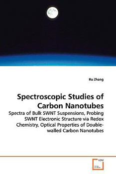 Paperback Spectroscopic Studies of Carbon Nanotubes Book