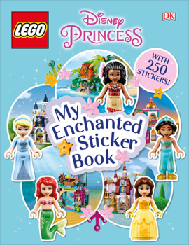 Paperback Lego Disney Princess My Enchanted Sticker Book