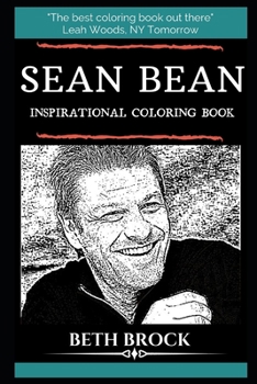 Paperback Sean Bean Inspirational Coloring Book