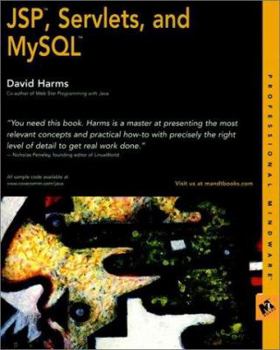 Paperback JSP, Servlets, and MySQL Book