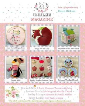 Paperback Bustle & Sew Magazine September 2014: Issue 44 Book