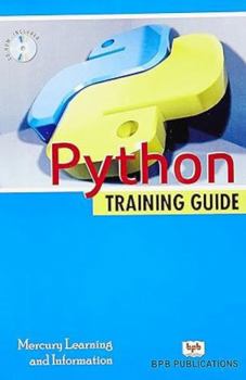 Paperback Python Training Guide (With Cd) Book