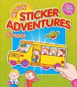 Board book MY STICKER ADVENTURES SCHOOL Book