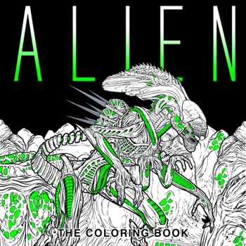 Paperback Alien: The Coloring Book