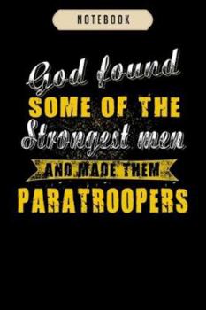Notebook: Airborne paratrooper 82nd airborne paratrooper Notebook-6x9(100 pages)Blank Lined Paperback Journal For Student, kids, women, girls, boys, men, birthday gifts-Veterans day gifts notebook