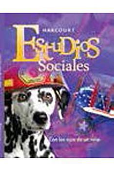 Hardcover Harcourt Estudios Sociales: Student Edition Grade 1 2008 [Spanish] Book