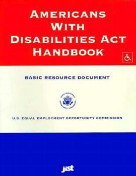 Paperback Americans With Disabilities Act Handbook: Basic Resource Document Book