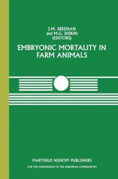 Hardcover Embryonic Mortality in Farm Animals Book