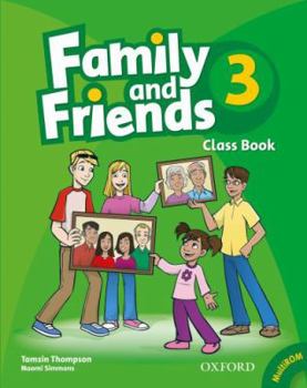 Hardcover Family and Friends 3: Class Book and Multirom Pack Book