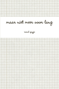 Paperback maar niet meer voor lang [Dutch] Book