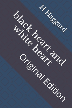 Paperback black heart and white heart: Original Edition Book