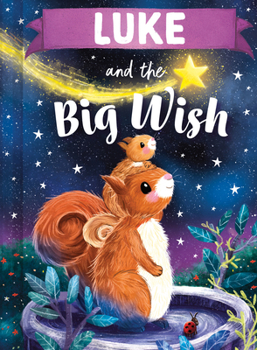 Hardcover Luke and the Big Wish Book
