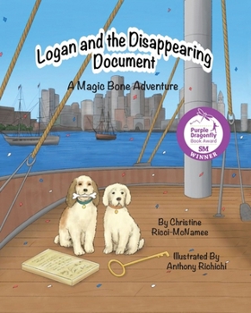 Paperback Logan and the Disappearing Document: A Magic Bone Adventure Book