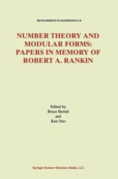 Paperback Number Theory and Modular Forms: Papers in Memory of Robert A. Rankin Book