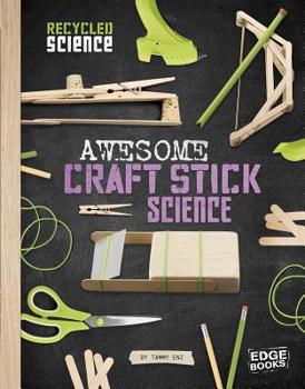 Hardcover Awesome Craft Stick Science Book