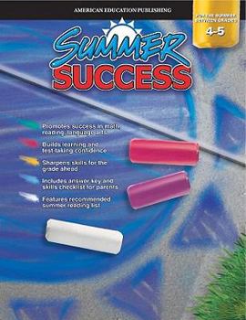 Paperback Summer Success, Grades 4-5 Book