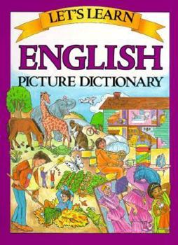 Hardcover Let's Learn English Picture Dictionary Book