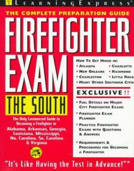 Paperback Firefighter Exam: The South: The Complete Preparation Guide Book