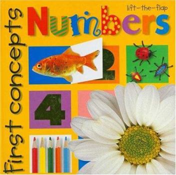 Hardcover First Concepts Large - Numbers Book