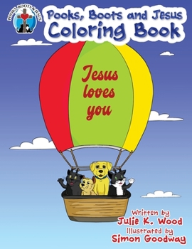 Paperback Pooks, Boots and Jesus Coloring Book