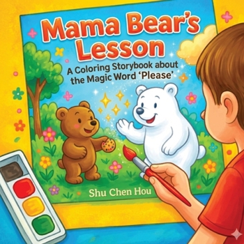 Mama Bear’s Lesson: A Kids Story and Coloring Book About the Magic Word “Please” (Colorme Story)