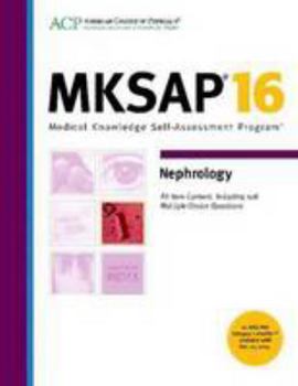 Paperback MKSAP 16: Nephrology Book