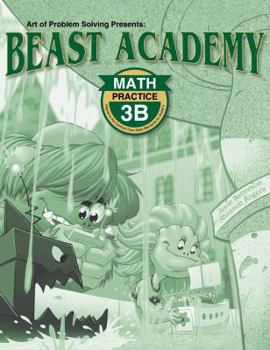Paperback Art of Problem Solving Beast Academy Math Practice 3B ONLY Book