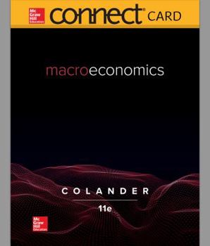Printed Access Code Connect Access Card for Macroeconomics Book