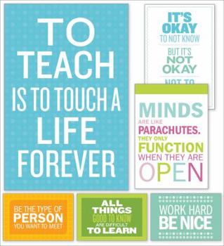 Misc. Inspirational Quotes Poster Set Bulletin Board: Volume 1 Book