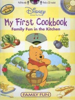 Hardcover My First Cookbook: Family Fun in the Kitchen [With StickersWith PosterWith CD] Book