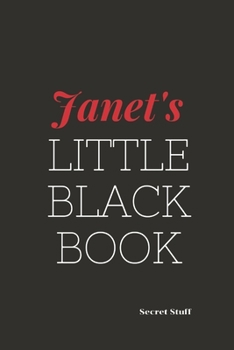 Paperback Janet's Little Black Book: Janet's Little Black Book