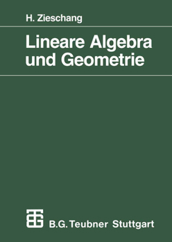 Paperback Lineare Algebra Und Geometrie [German] Book