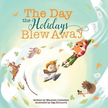 Paperback The Day the Holidays Blew Away Book
