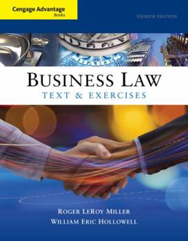 Paperback Cengage Advantage Books: Business Law: Text and Exercises Book