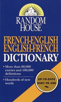 Mass Market Paperback Random House French-English English-French Dictionary Book