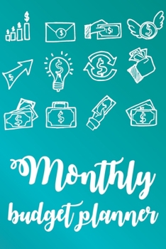Monthly Budget Planner: Monthly & Weekly Budget Planner Expense Overview | Budget Planning | 142 Pages 6x9in