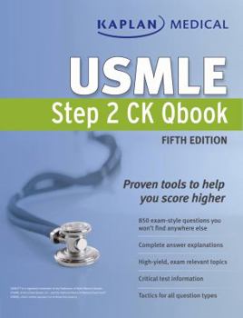 Paperback Kaplan Medical USMLE Step 2 CK Qbook Book