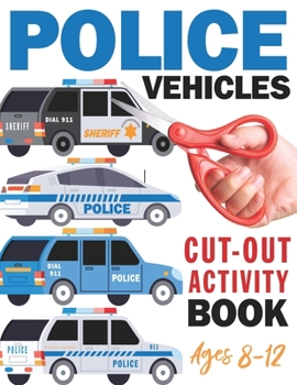 Paperback Police Vehicles: Cut Out Activity Book