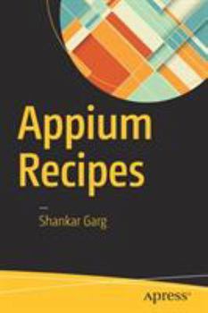 Paperback Appium Recipes Book