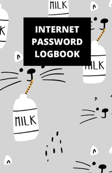 Paperback Internet Password Logbook: (5.5 x 8.5 in, 110 pages): Password Journal, Logbook, Login and Private Information Keeper, Notebook Book