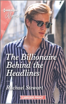 Mass Market Paperback The Billionaire Behind the Headlines [Large Print] Book