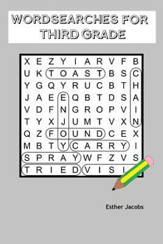 Paperback Wordsearches For Third Grade Book