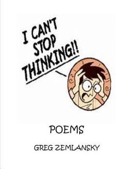 Paperback I Can't Stop Thinking Poems Book